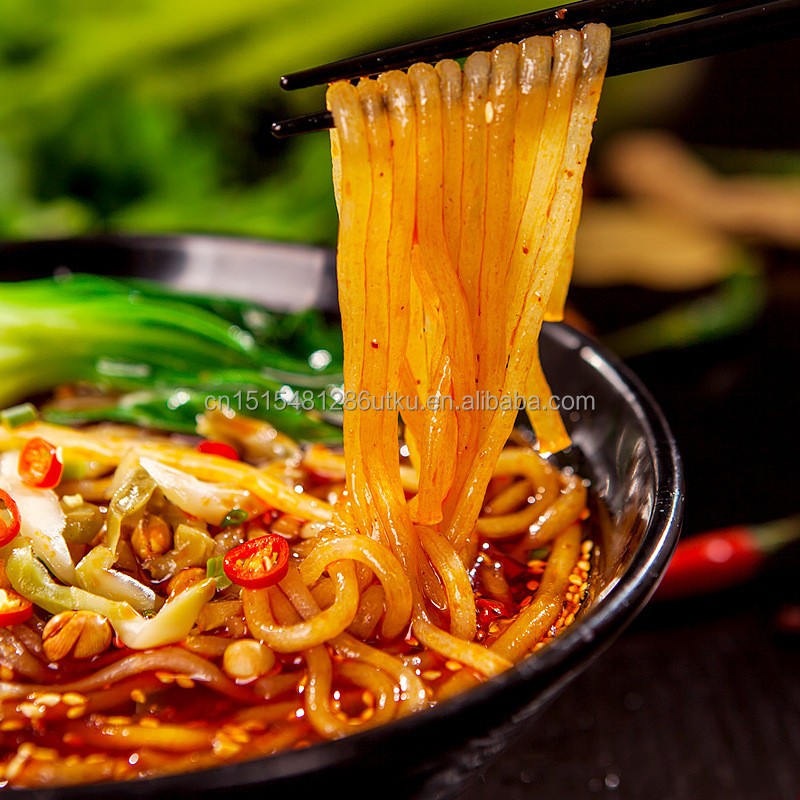 Chongqing Sour and Spicy Noodles Freshly Packaged in Box/Bag with Strong and Satisfying Flavor Primary Ingredient Corn