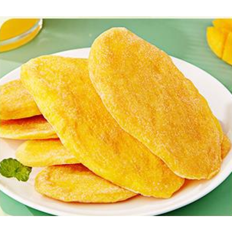 Bibi Zan Office Snacks Internet Famous Sweet Dried Mango Soft Candied Fruit Jerky in Bag Satisfying Cravings