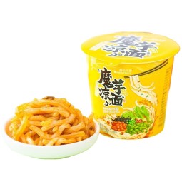0 Fat Low Calorie Satiety 90g Magic Color Tian Xiang Mini Cup Healthy Konjac Cold Noodles