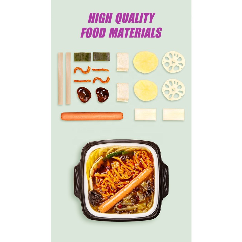 Hot and Spicy Beef Self-heating Hot Pot with Light Luxury Series Self Heating Hotpot Chinese