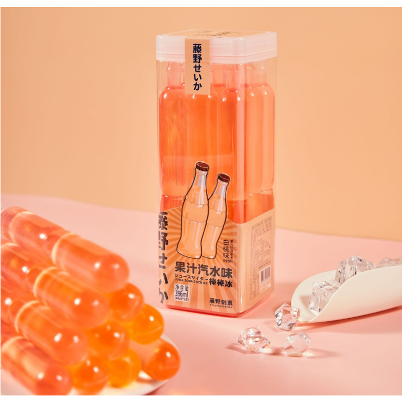 Cola Flavored Fruit Juice Chicory Popsicle Water Packaged in Boxes