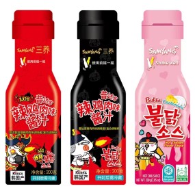 Double Spicy Korean Buldak Sauce Hot Chicken Flavor Sauce  Premium Chilli Sauce