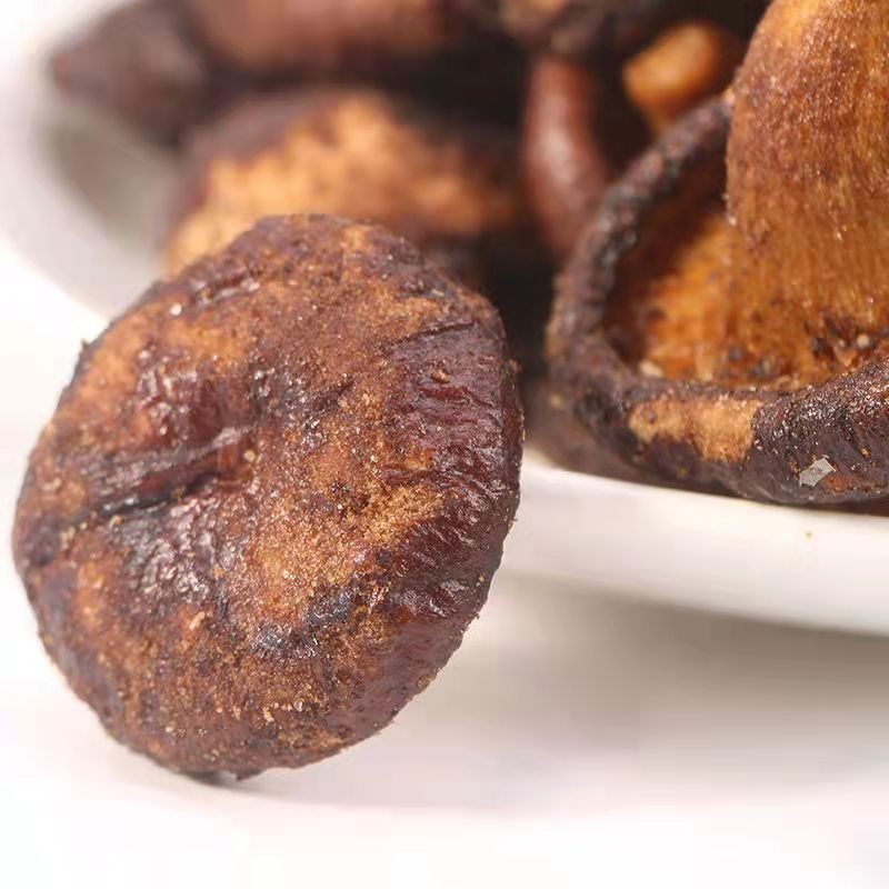 Shiitake Mushroom Crisps Integrated Fruit and Vegetable Crisps Mushroom Dehydrated Ready-to-eat Dried Vegetables Casual Office s