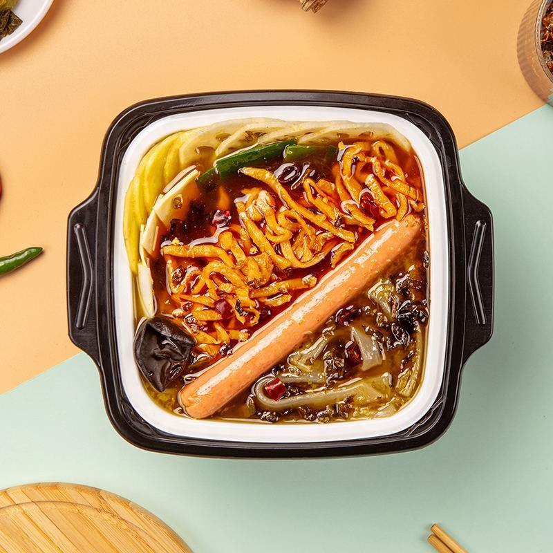 Hot and Spicy Beef Self-heating Hot Pot with Light Luxury Series Self Heating Hotpot Chinese