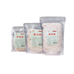 Fresh Semi Dry Noodles, Fresh Lamian Noodles, Commercial Fine Noodle, Wet Noodle, Japanese Wide Noodle, Alkaline Water Surface