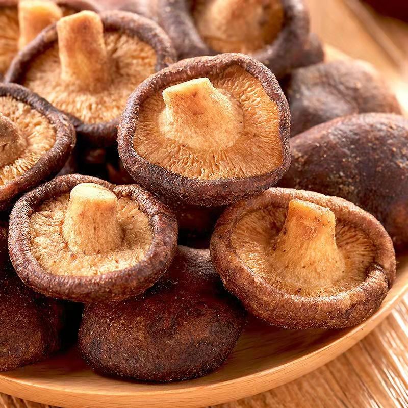 Shiitake Mushroom Crisps Integrated Fruit and Vegetable Crisps Mushroom Dehydrated Ready-to-eat Dried Vegetables Casual Office s