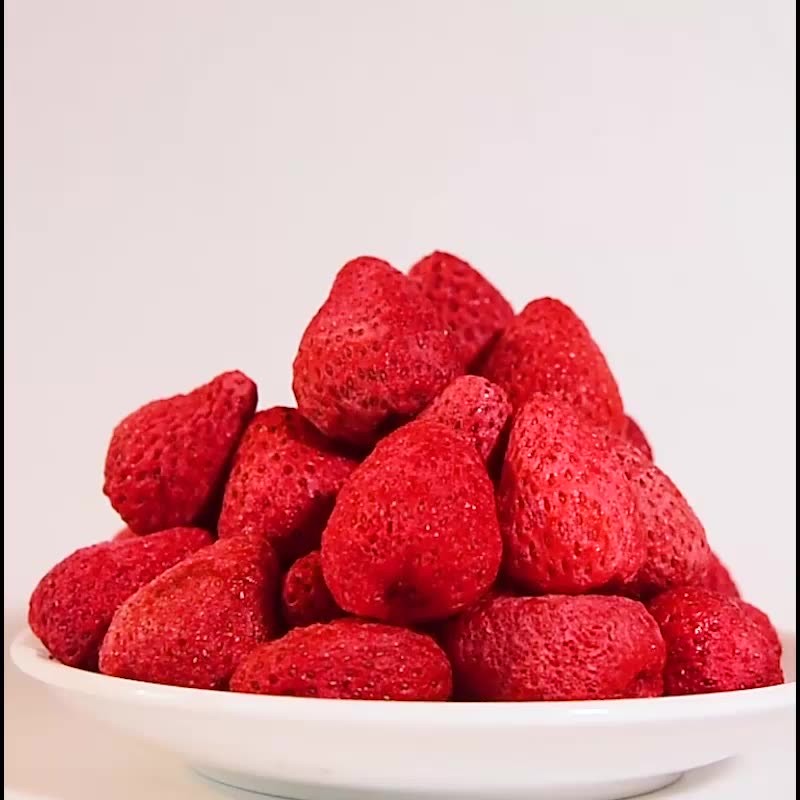 FD FD Freeze-dried Strawberry Snowflake Crisp Nougat Baking Ingredients Strawberry Crisp