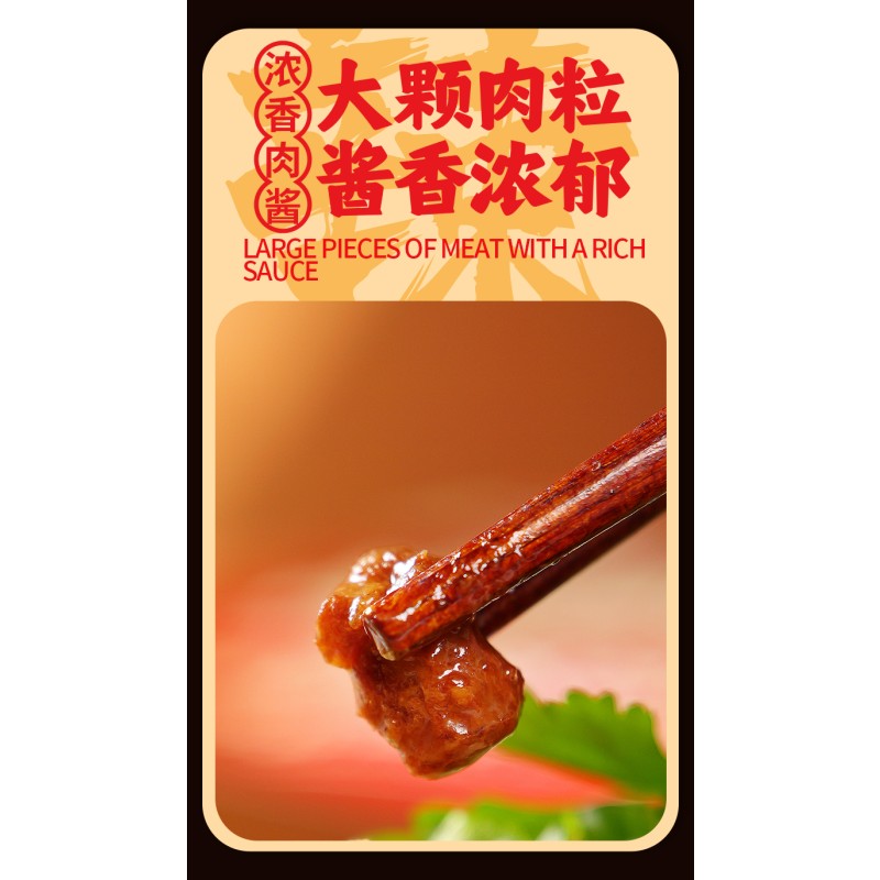 Chongqing Xiaomian Gluten-Free Nutritional Pea Noodles Spicy and Chewy Bowl Mixed Noodles Fresh Style