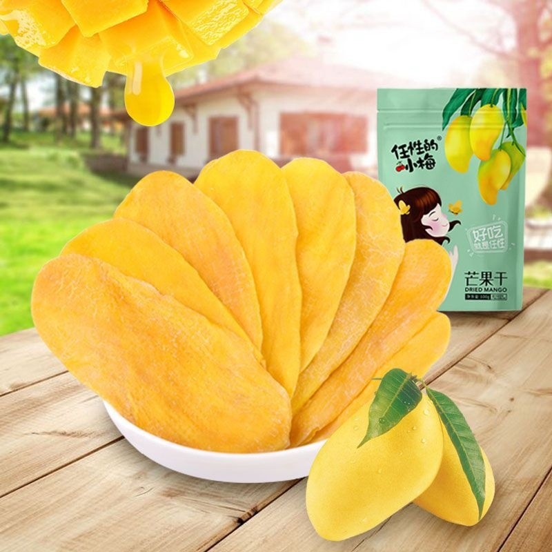 Mimosa Dried mango 100g Dried Strawberries Dried Fruit Wholesale Small Package Cheap Office Leisure Snacks Fruit Dried Pineapple