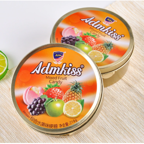 Mixed Fruit Flavored Hard Candies, Tins of Wedding Favors, Gift Boxes, Snacks for Relaxation, Gifts for Girls, Small Treats