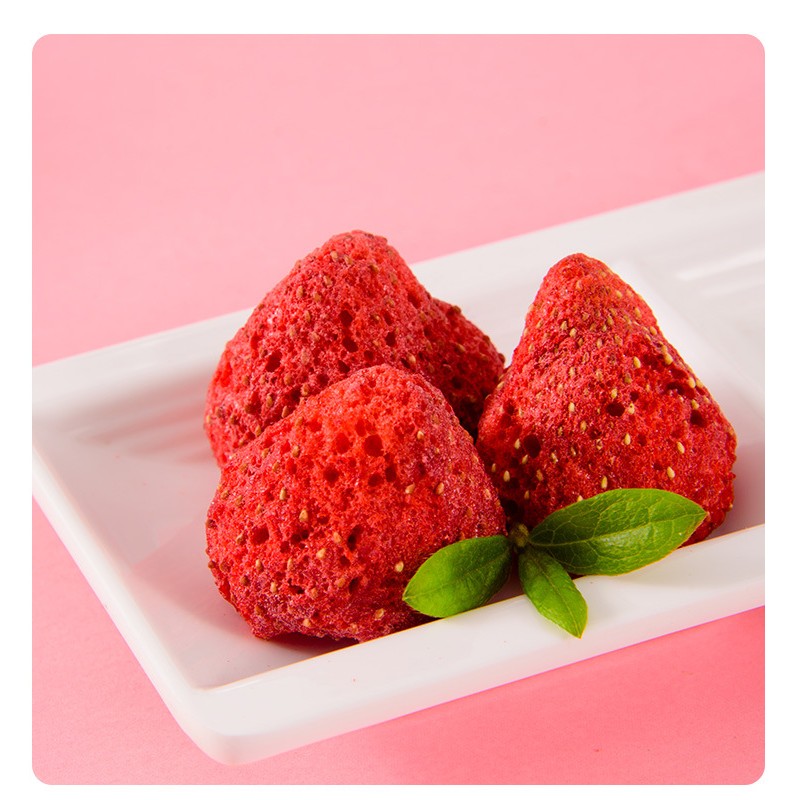 FD FD Freeze-dried Strawberry Snowflake Crisp Nougat Baking Ingredients Strawberry Crisp