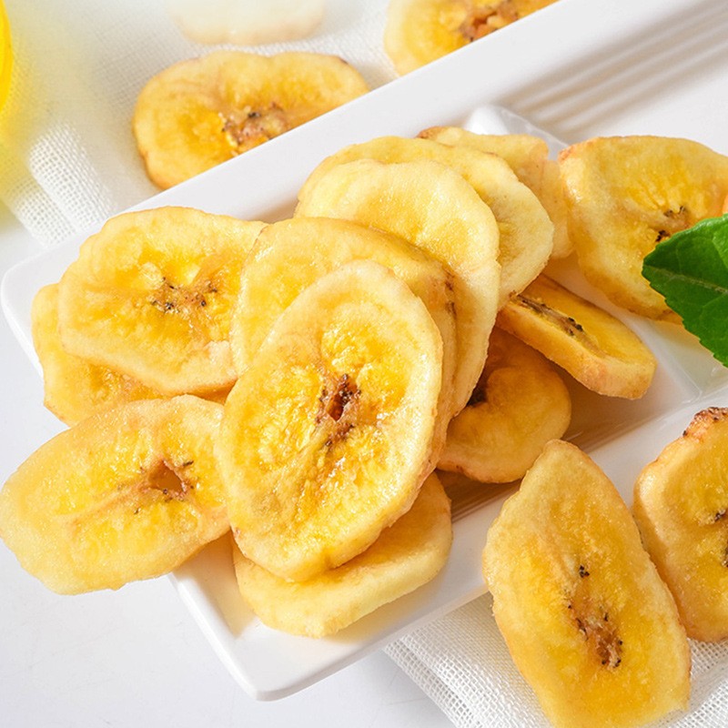 Wholesale Dried Banana Fruit and Vegetables Casual Snacks Banana Crisp