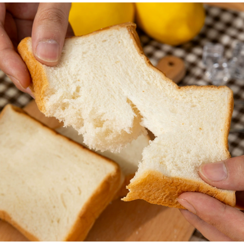 Milk Thick Cut Toast Bread Milk Fragrance Rich Delicious Delicious Soft Delicate Sweet Delicious Individual Packaging Portable