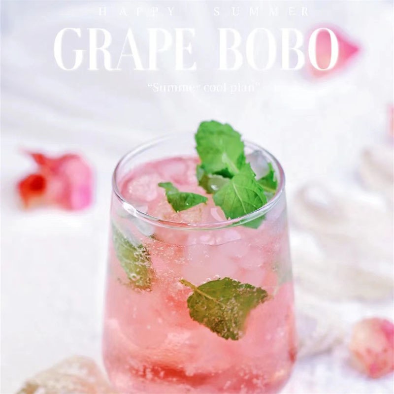 Internet Famous Grape Ice Small Meatballs White Peach Buttocks Bubble Ice Hockey Fruit Flavor Ice Cream Packaged in Bags