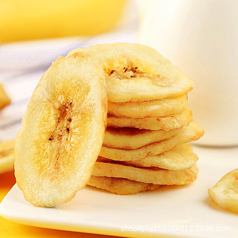 Wholesale Dried Banana Fruit and Vegetables Casual Snacks Banana Crisp