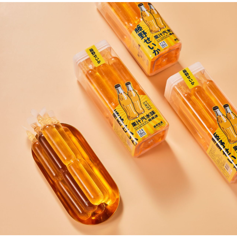 Cola Flavored Fruit Juice Chicory Popsicle Water Packaged in Boxes