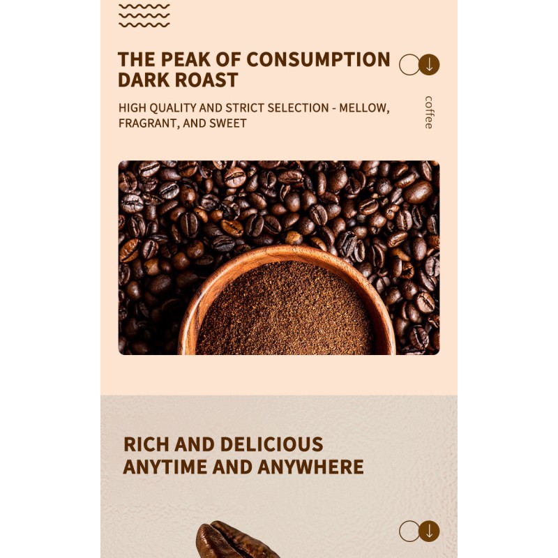 Instant Slimming Chocolate Flavor Coffee Bitter Taste Sugar Glutenin Collagen Bloom White Powder Box Packaging