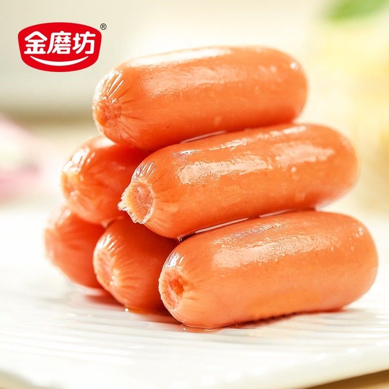 Golden Mill Thumb Sausage Meat Jujube Grilled Sausage Ready-to-eat Sausage Meat  Internet Celebritysnack