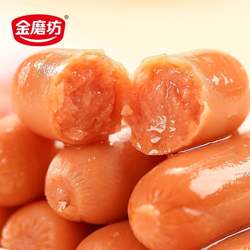 Golden Mill Thumb Sausage Meat Jujube Grilled Sausage Ready-to-eat Sausage Meat  Internet Celebritysnack