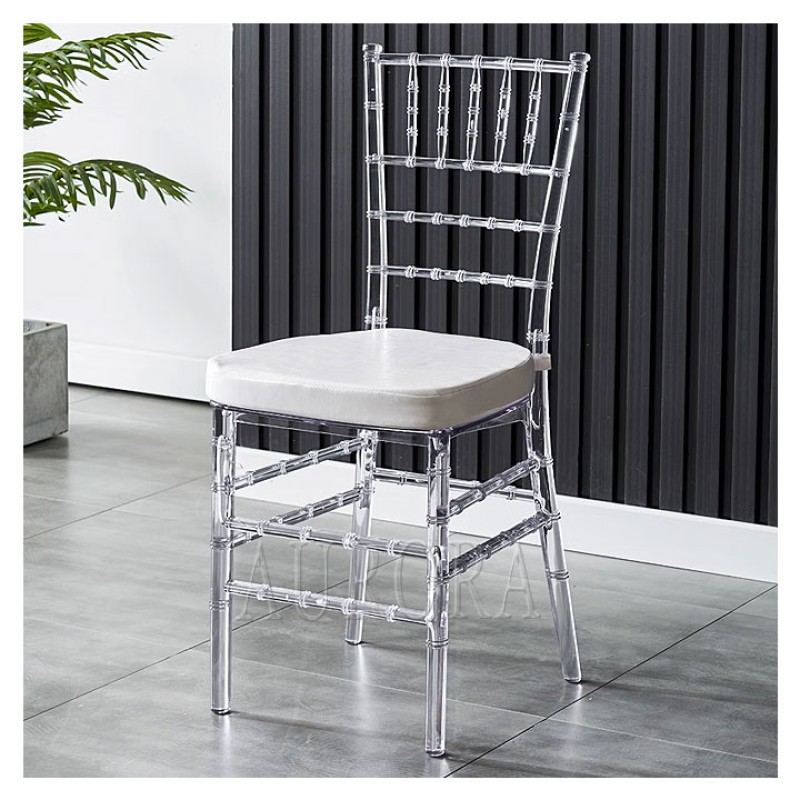 Chiavari Chair Manufacturer - Crystal Clear Plastic Resin Acrylic