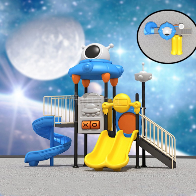 Slide Supplier - Plastic Slide Soft Play Rental Casa De Juegos