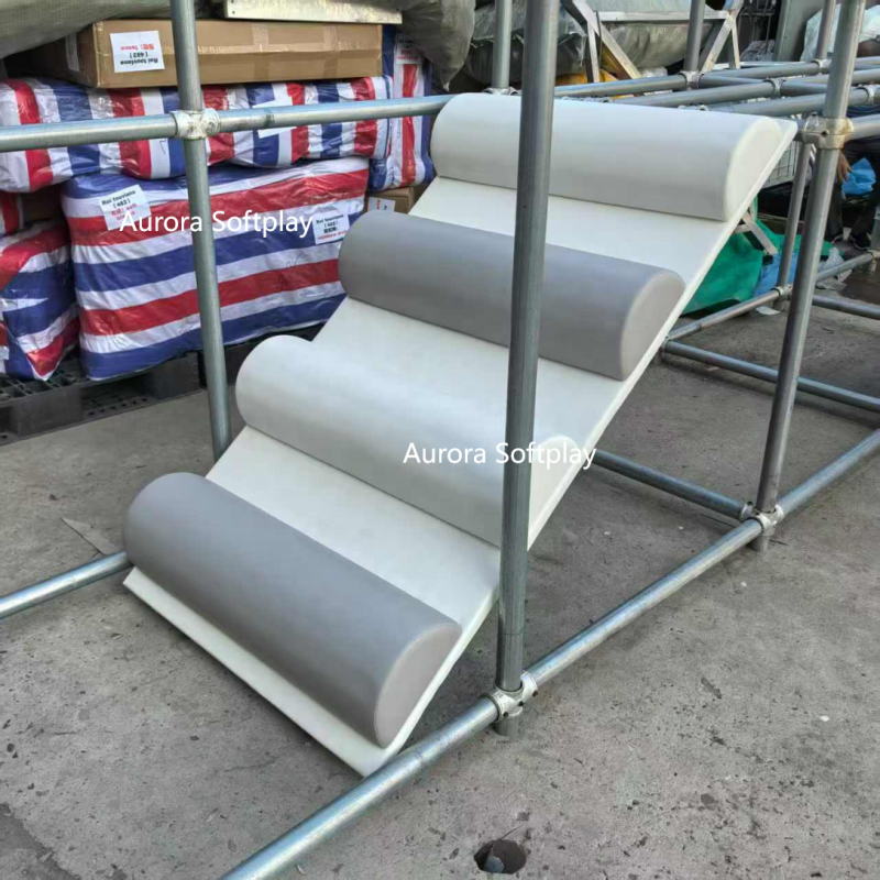 Soft Play Equipment Supplier - Outdoor Pastel Pink Indoor Playground