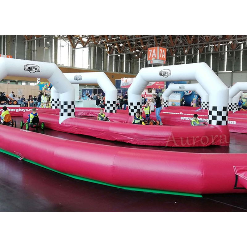 Race Track Manufacturer - Popular Inflatable Track for Bumper Cars