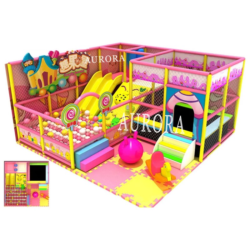 Soft Play Frame Supplier - Hot Sale Climbing Ramp Groundsoft Set