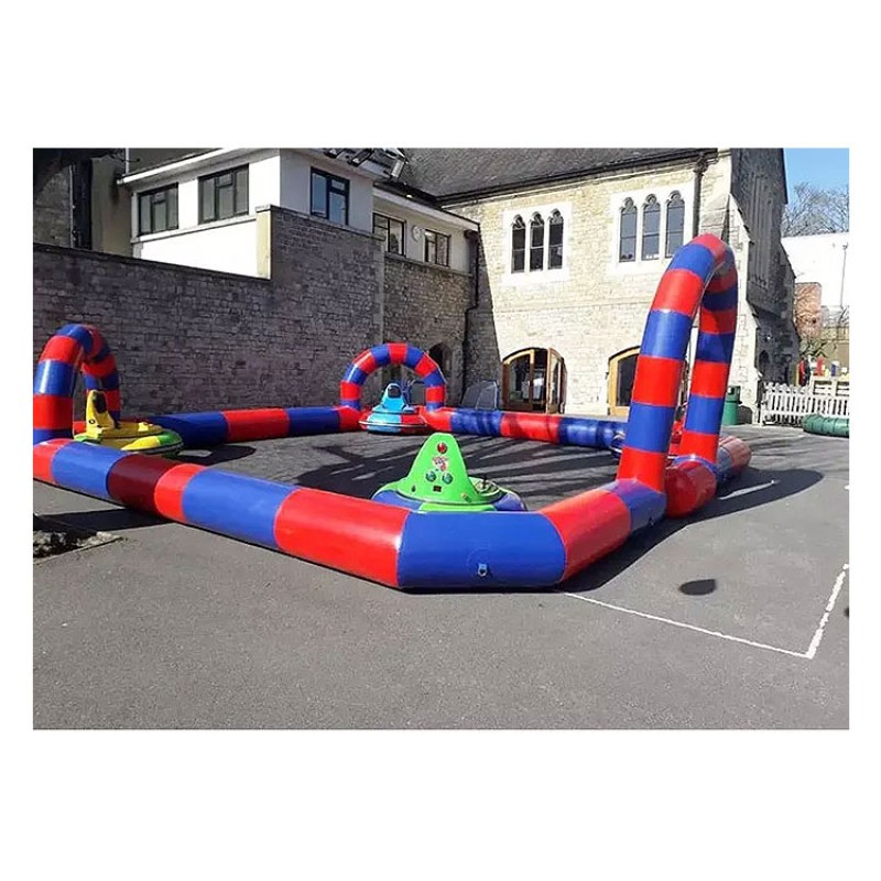 Race Track Factory - Outdoor Bumper Car Speedway Inflatable Go Kart