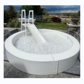 Trampoline Supplier - Popular Round Trampoline with Nets Indoor