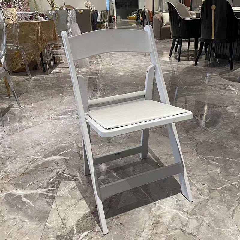Outdoor Chair Supplier - Garden Folding Resin Chair White