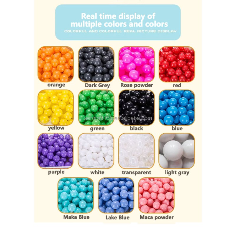 Ball Pit Manufacturer - Commercial Grade Plastic Elastic Ball Pit