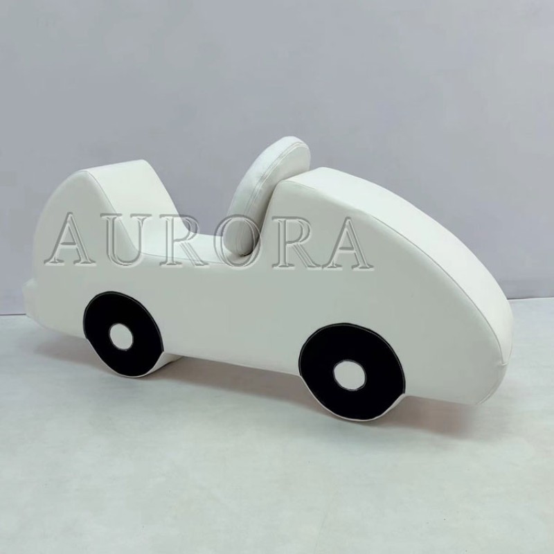 Soft Play Equipment Supplier - Commercial White Climber Set with Bounce