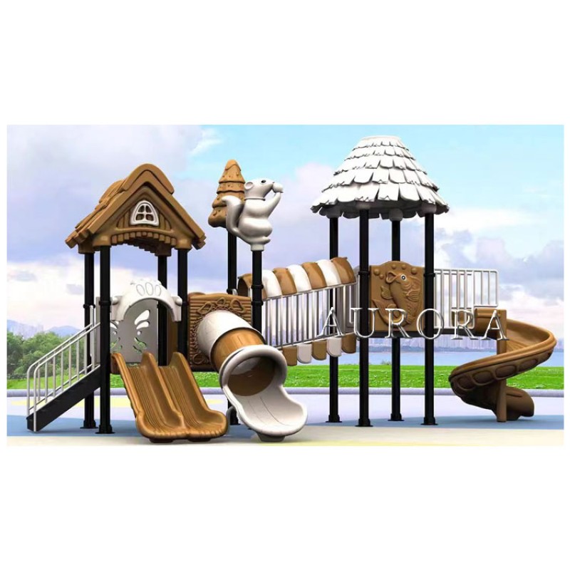 Soft Play Supplier - Residential Mall Outdoor Soft Play Slide