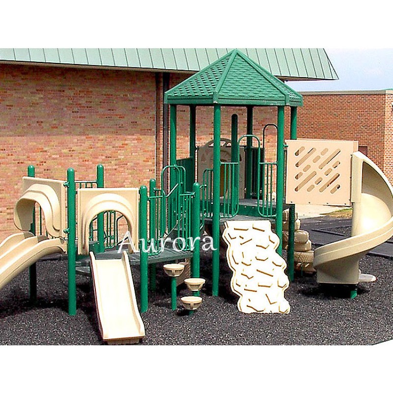Outdoor Playground Supplier - Commercial Kids Plastic Park Safety Set