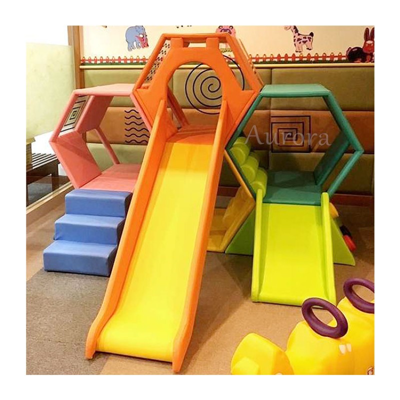 Soft Play Equipment Manufacturer - Hot Sale Honeycomb with Slide