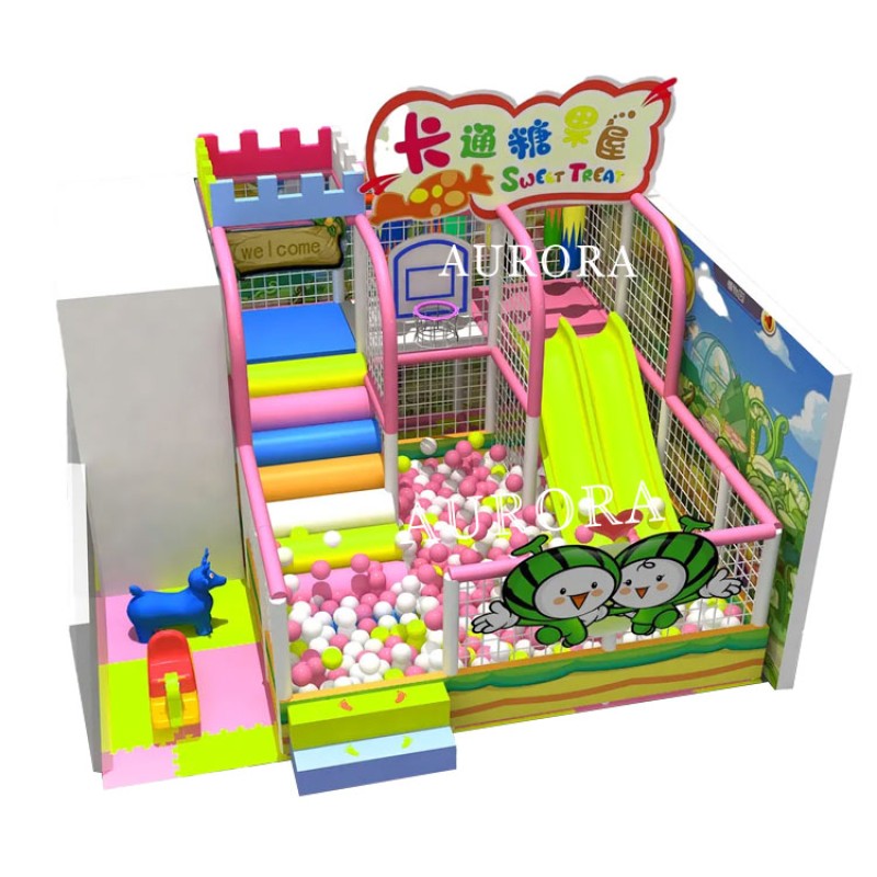 Playground Equipment Manufacturer - Hot Sale Soft Play Frame Climbing Set