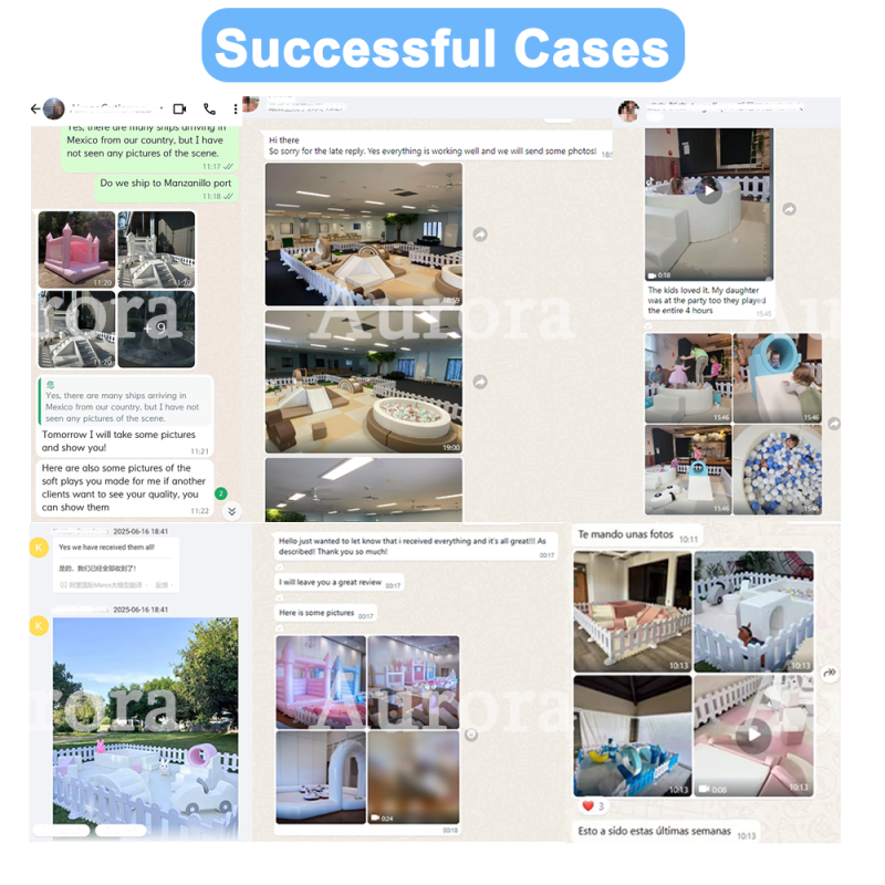 Play Mat Supplier - Kids Bounce House Soft Foam Balance Beam