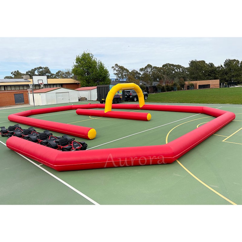 Race Track Manufacturer - Popular Inflatable Track for Bumper Cars