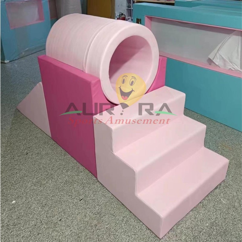 Ball Pit Set Factory - Baby Pink Soft Play Set Ocean Balls