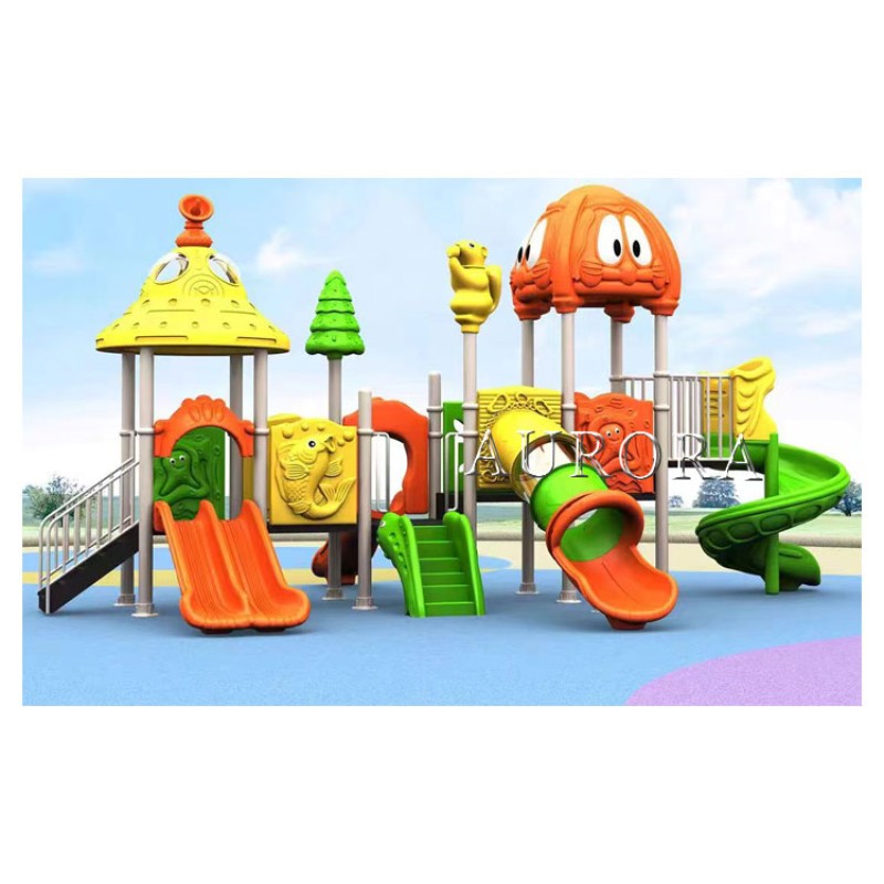 Soft Play Supplier - Residential Mall Outdoor Soft Play Slide