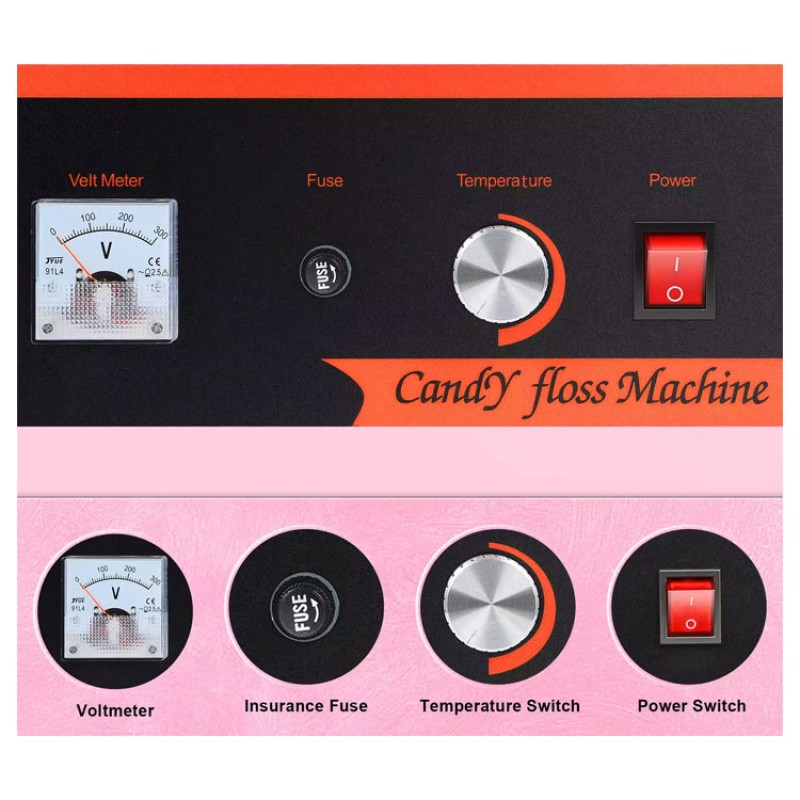 Candy Machine Supplier - High Efficiency Electric Floss Stainless