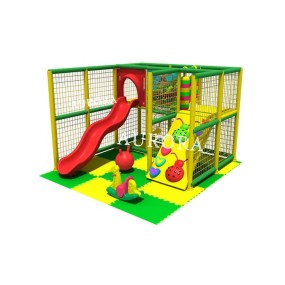 Soft Play Frame Supplier - Portable Groundsoft Set White Roller Coaster