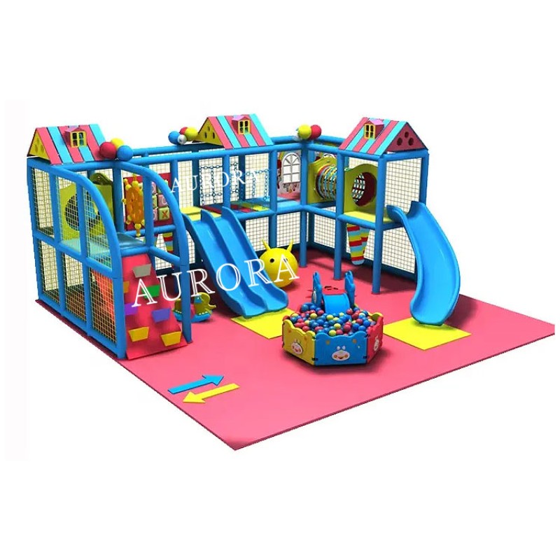 Soft Play Frame Supplier - Portable Groundsoft Set White Roller Coaster