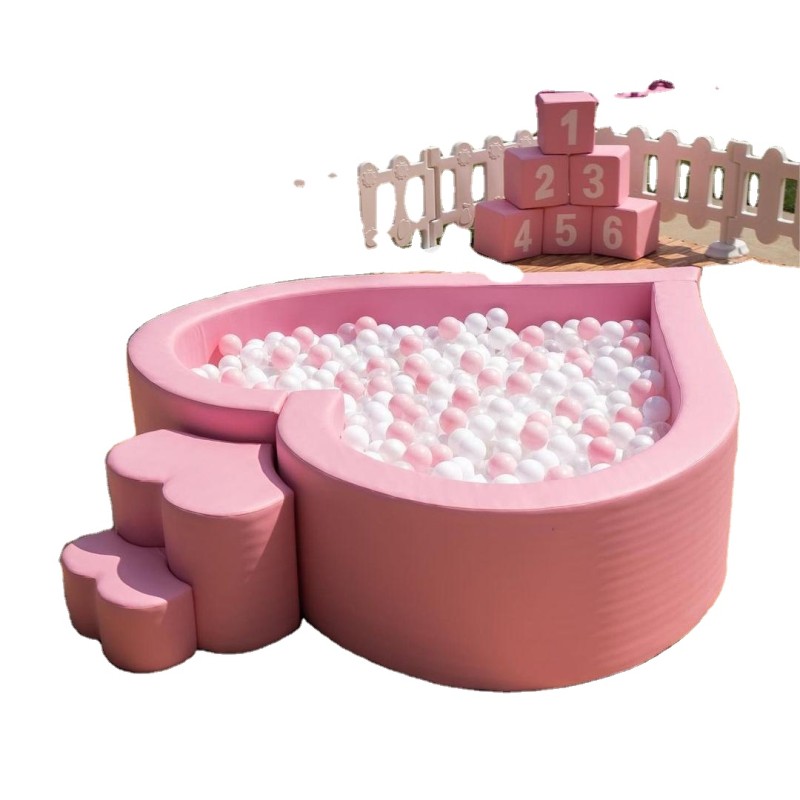 Ball Cleaning Machine Supplier - Kids White Soft Play Equipment Set