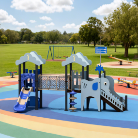 Playground Accessories Supplier - Modern Design School Yard Outdoor Toys