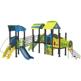 Modular Playground Supplier - Modular Backyard Bee Theme PE Plastic