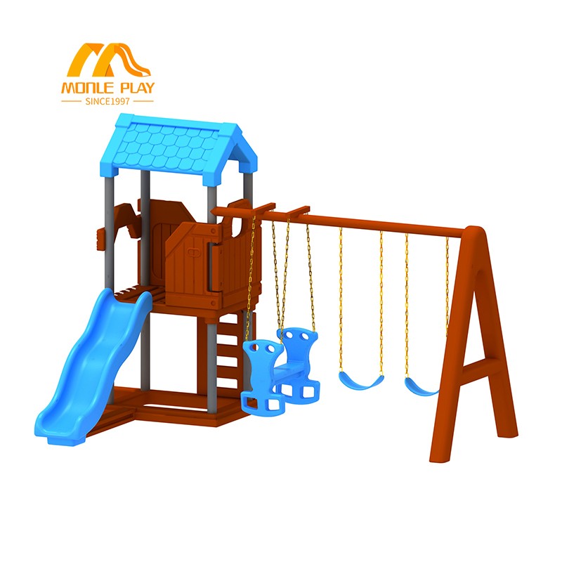 Playground Slide Factory - Big Backyard Freestanding Plastic Slide 10ft