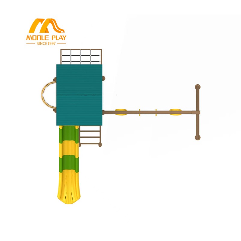 Playground Equipment Manufacturer - Indoor Swing Slide Combination Outdoor