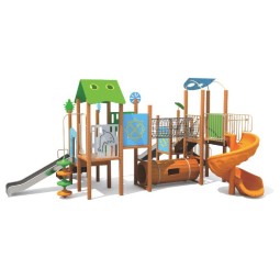 Bridge Playground Factory - Ramp Access Safe Play Areas Navigation